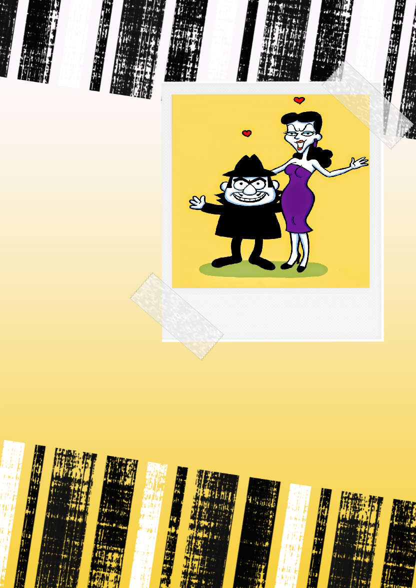 Polaroid Aperture Card Front Yellow - card made with Crafty Bob's Card Creator