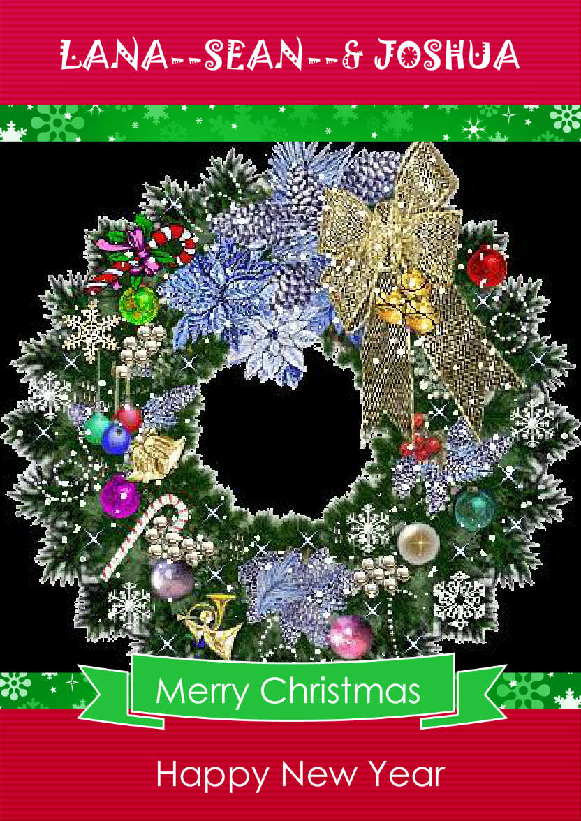 Christmas Frame Card - card made with Crafty Bob's Card Creator