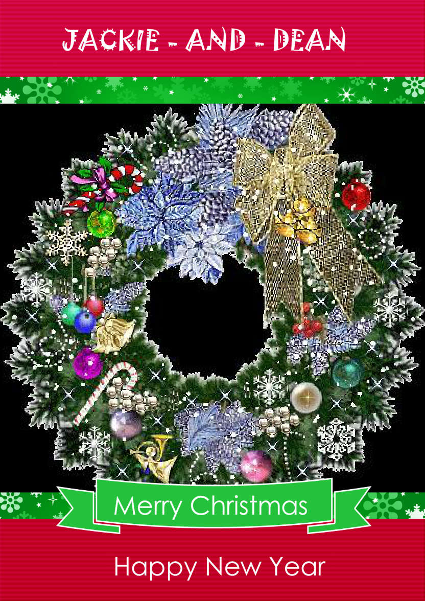 Christmas Frame Card - card made with Crafty Bob's Card Creator