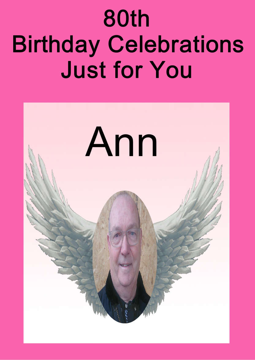 Dark Pink Plain Background - card made with Crafty Bob's Card Creator