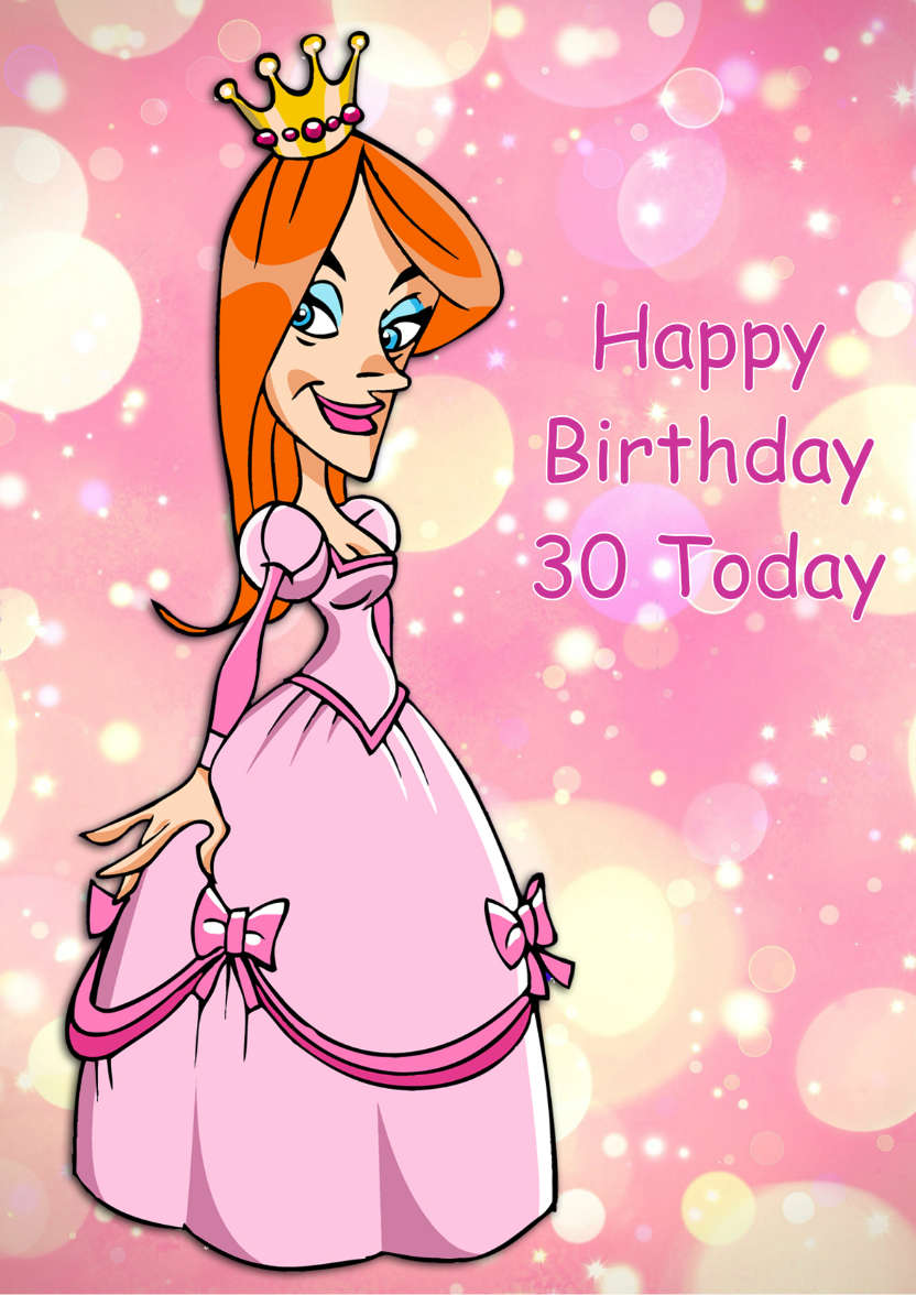 Special Princess - card made with Crafty Bob's Card Creator