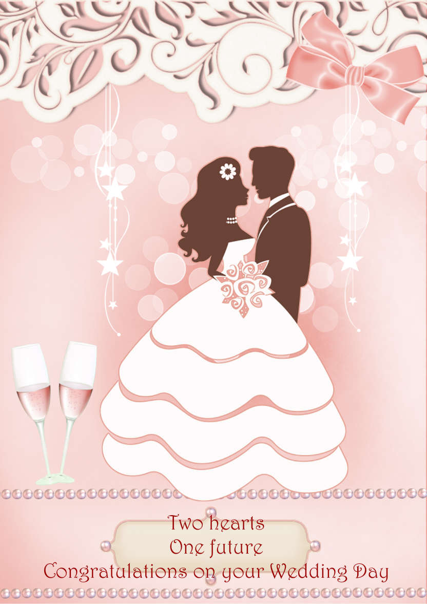 The Happy Couple - card made with Crafty Bob's Card Creator