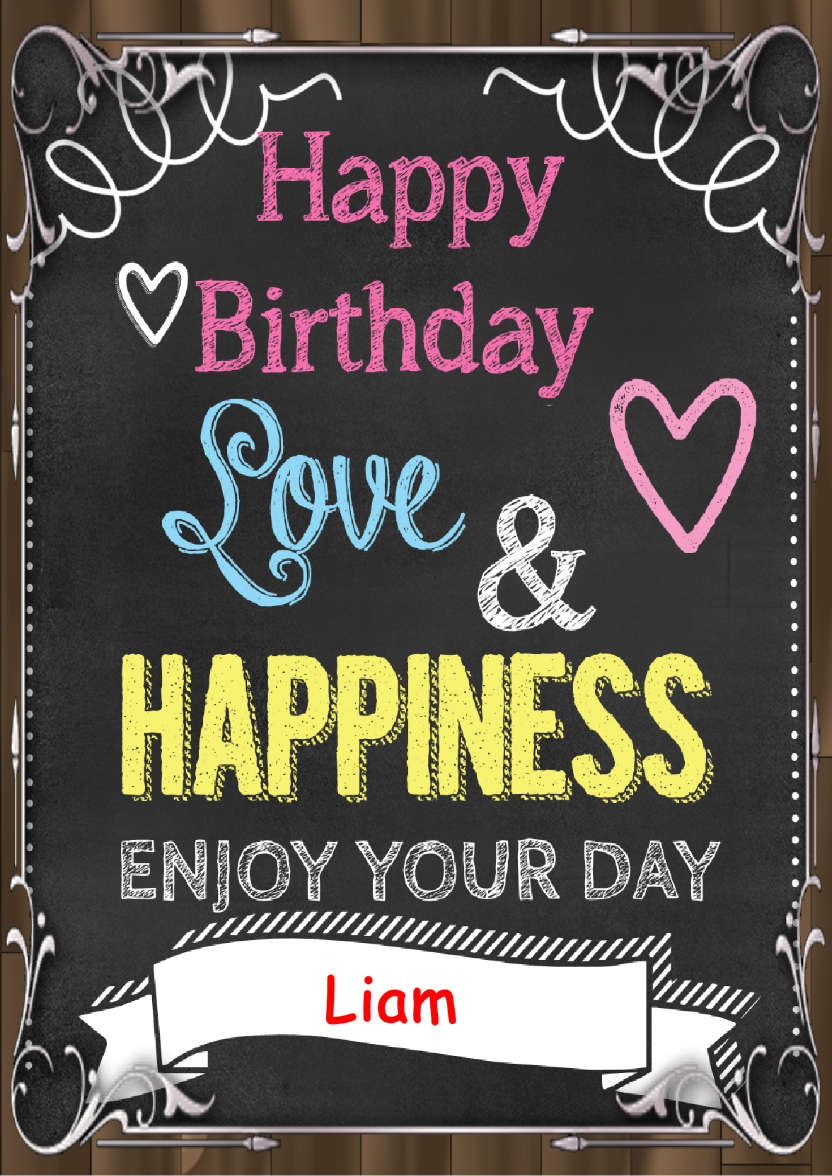 Chalkboard Card - card made with Crafty Bob's Card Creator