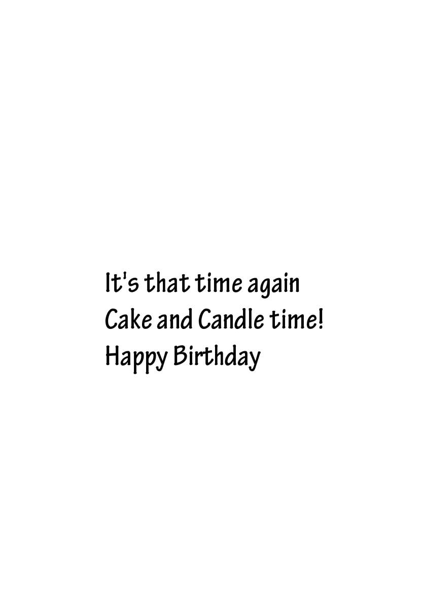 White Plain Background - card made with Crafty Bob's Card Creator