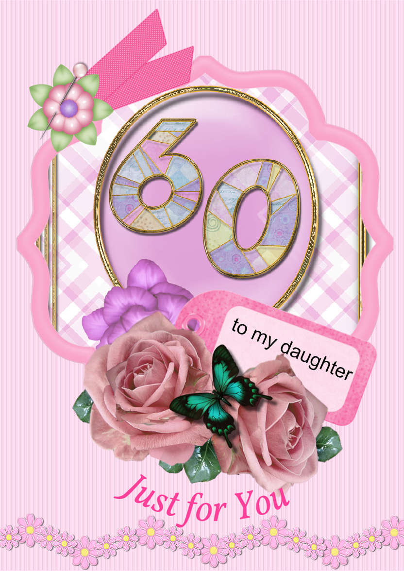 Just for You Card - card made with Crafty Bob's Card Creator