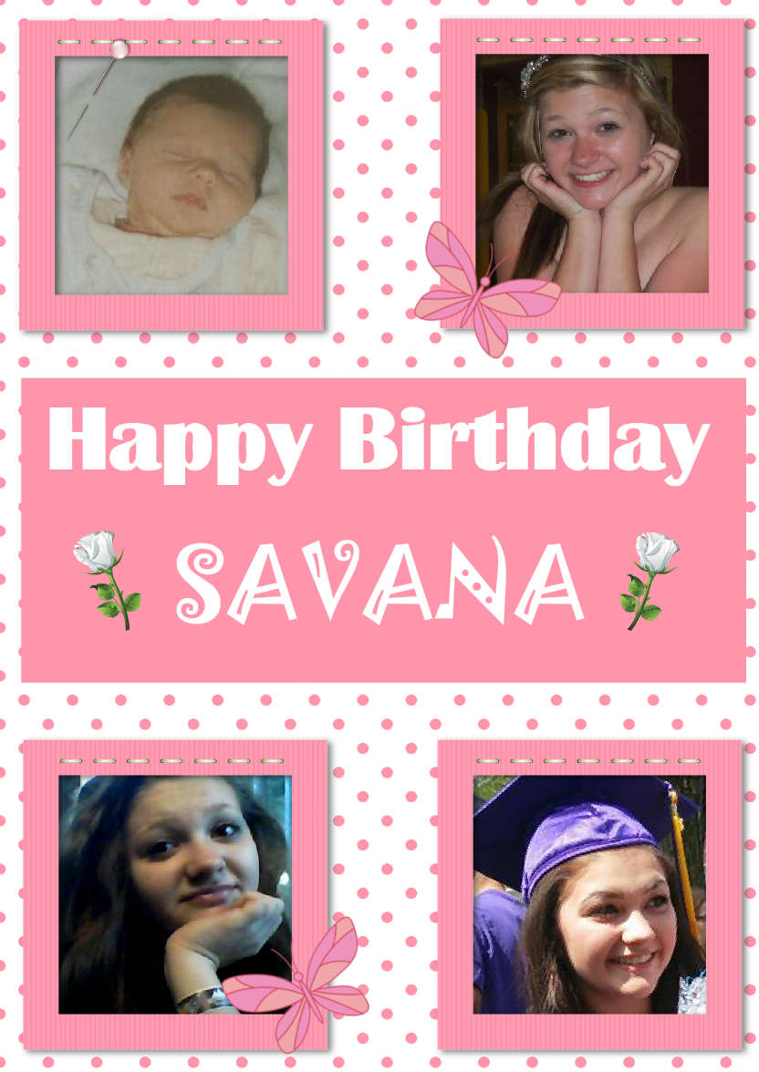 Birthday Picture Fun - card made with Crafty Bob's Card Creator