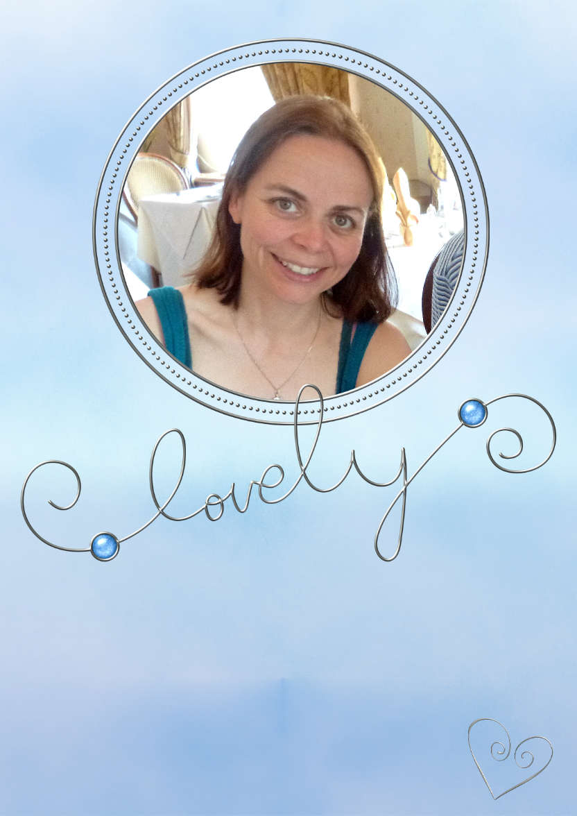 Lovely Frame Photo Card - card made with Crafty Bob's Card Creator