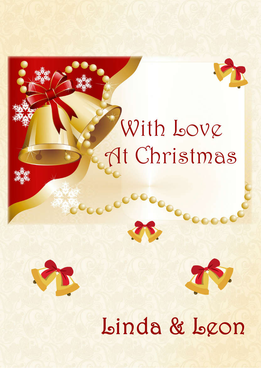 Jingle Bells Christmas Card - card made with Crafty Bob's Card Creator