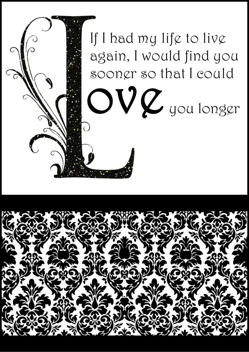Damask Monogram Letter L Card - card made with Crafty Bob's Card Creator