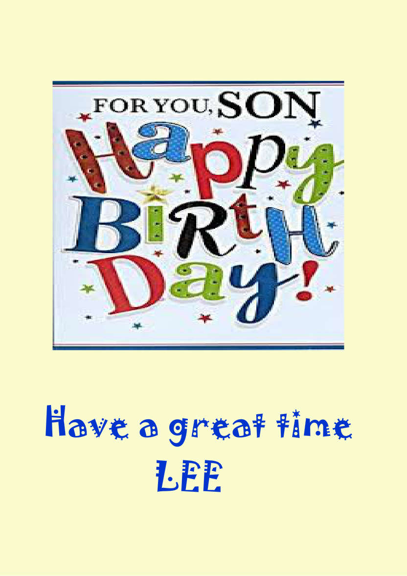 Light Yellow Plain Background - card made with Crafty Bob's Card Creator