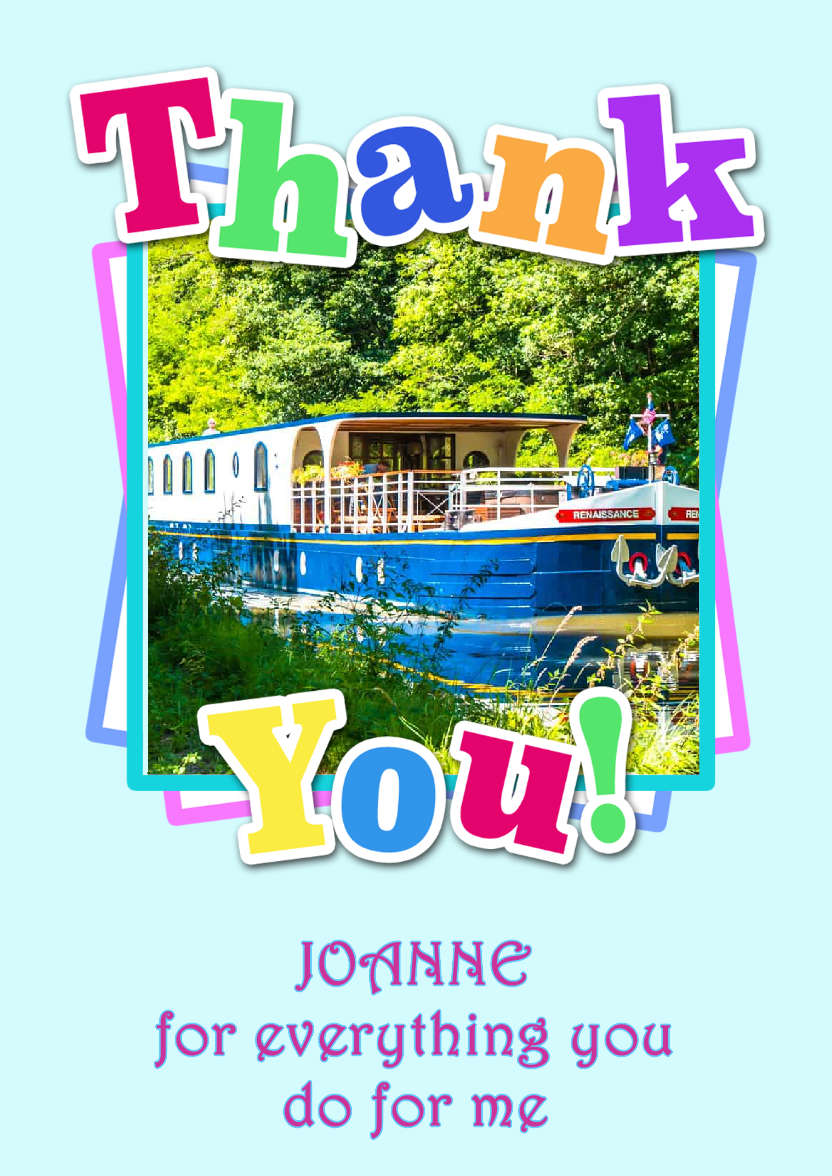 Thank You Aperture Card Front - card made with Crafty Bob's Card Creator