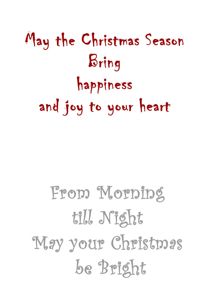 White Plain Background - card made with Crafty Bob's Card Creator