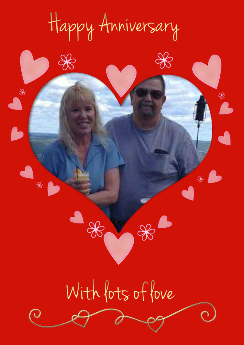 Anniversary Heart - card made with Crafty Bob's Card Creator