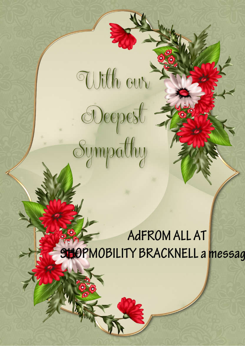 With Our Deepest Sympathy - card made with Crafty Bob's Card Creator