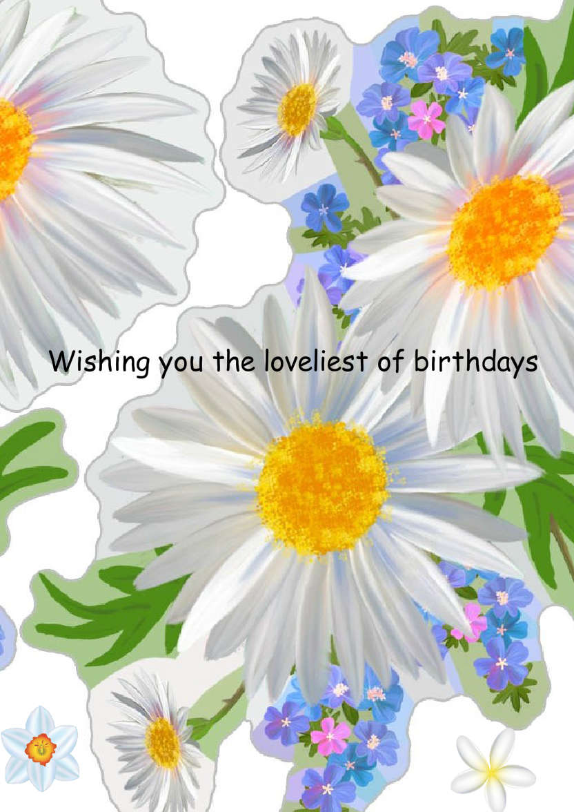 White Plain Background - card made with Crafty Bob's Card Creator