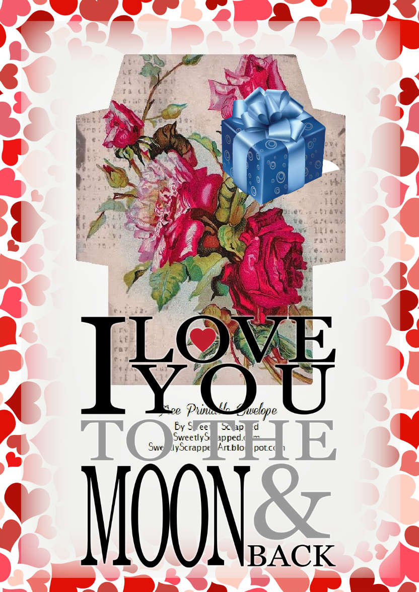 To the Moon & Back Anniversary/valentines - card made with Crafty Bob's Card Creator