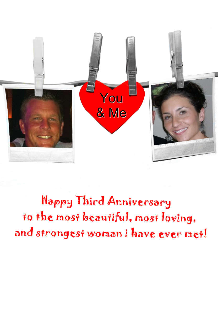 Anniversary Snapshots - card made with Crafty Bob's Card Creator