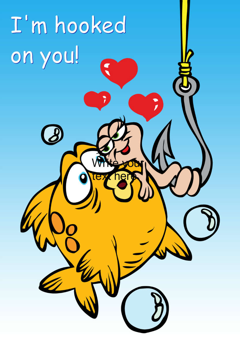 Unlikely Love - card made with Crafty Bob's Card Creator