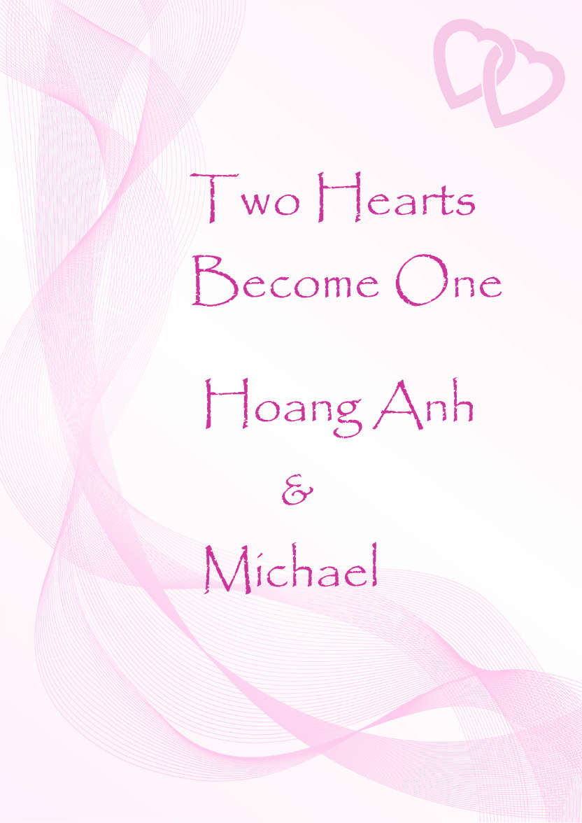 Two Hearts Decorative Card Front - card made with Crafty Bob's Card Creator