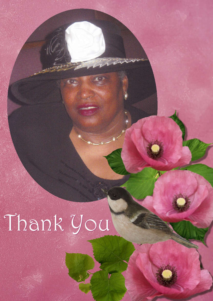 Floral Aperture Photo Card - card made with Crafty Bob's Card Creator