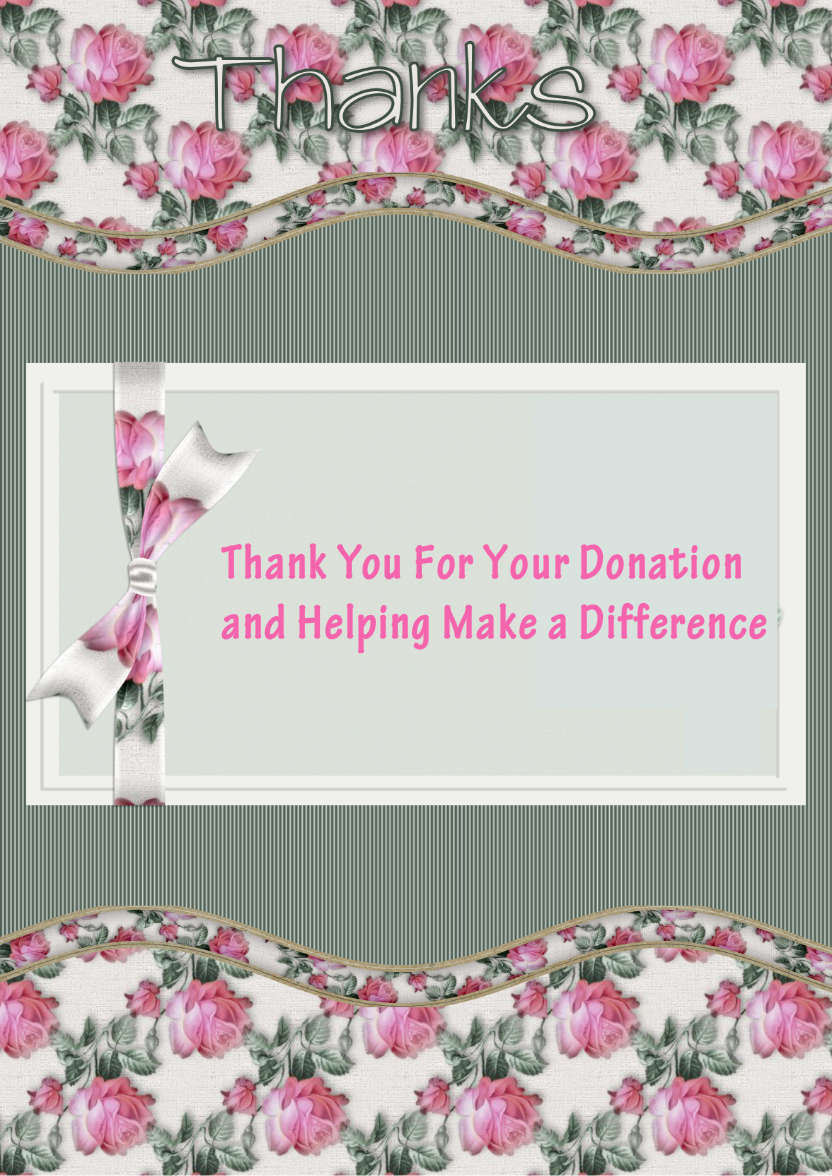 With Thanks - card made with Crafty Bob's Card Creator