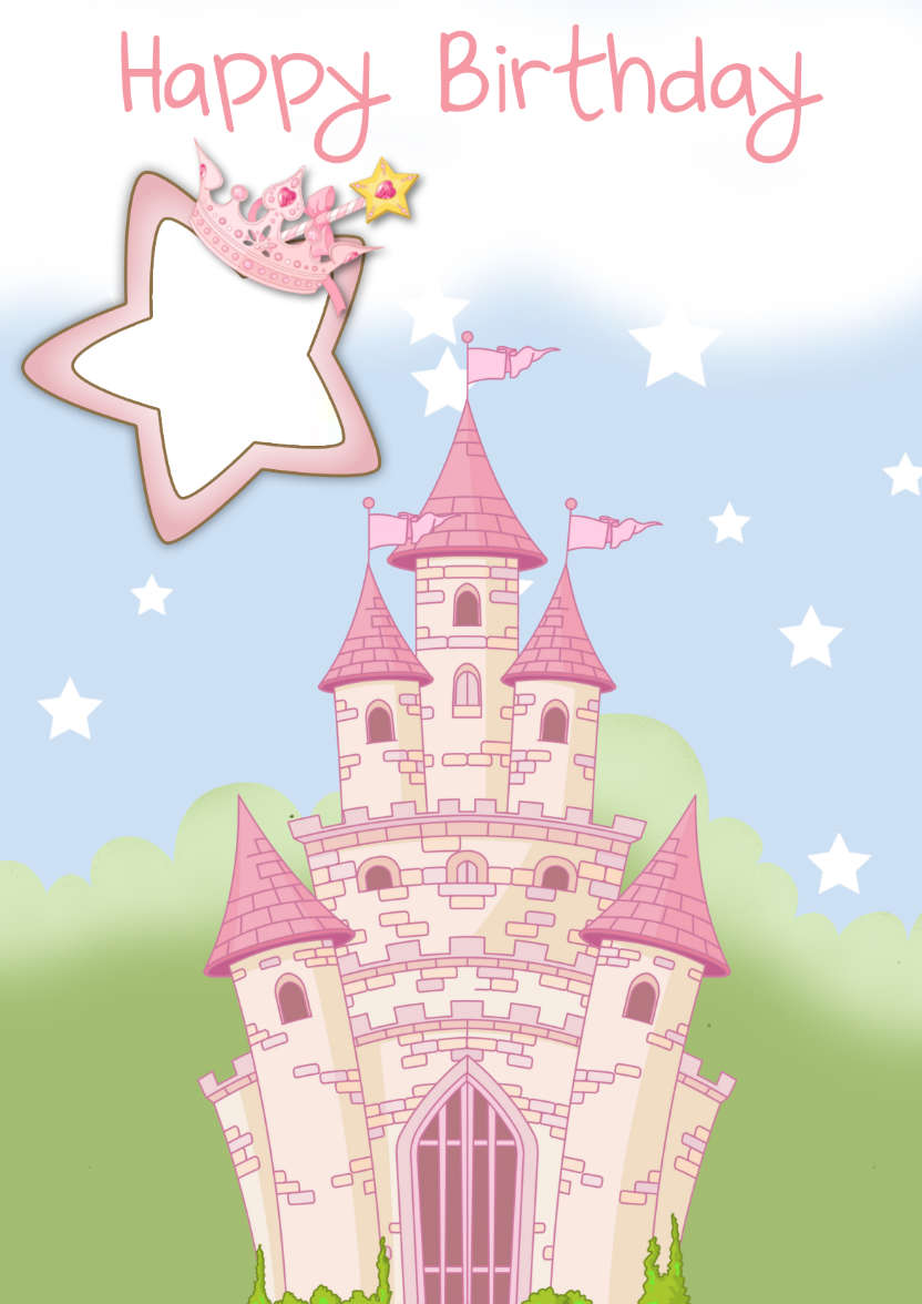 Fairy Princess - card made with Crafty Bob's Card Creator