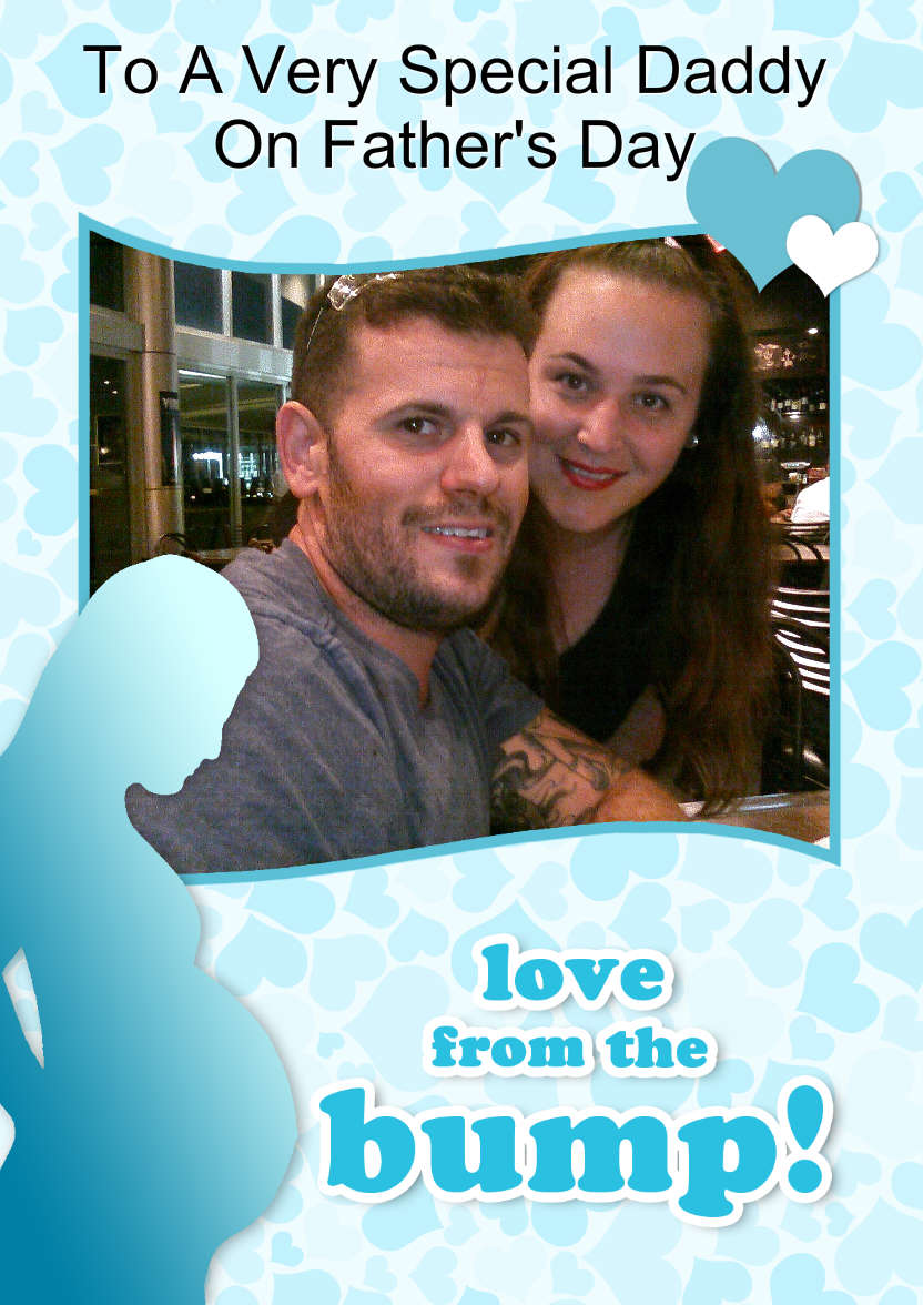 From the Bump! - card made with Crafty Bob's Card Creator