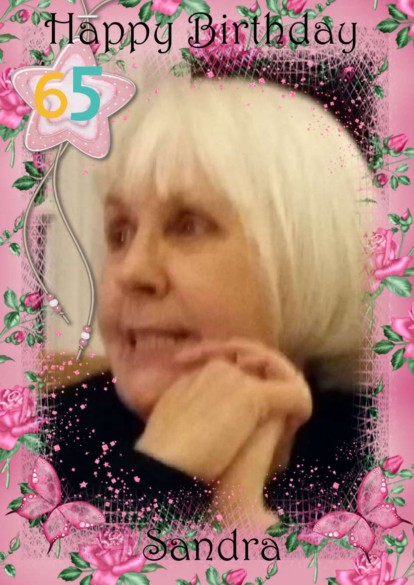 Celebrate with Pink Roses - card made with Crafty Bob's Card Creator