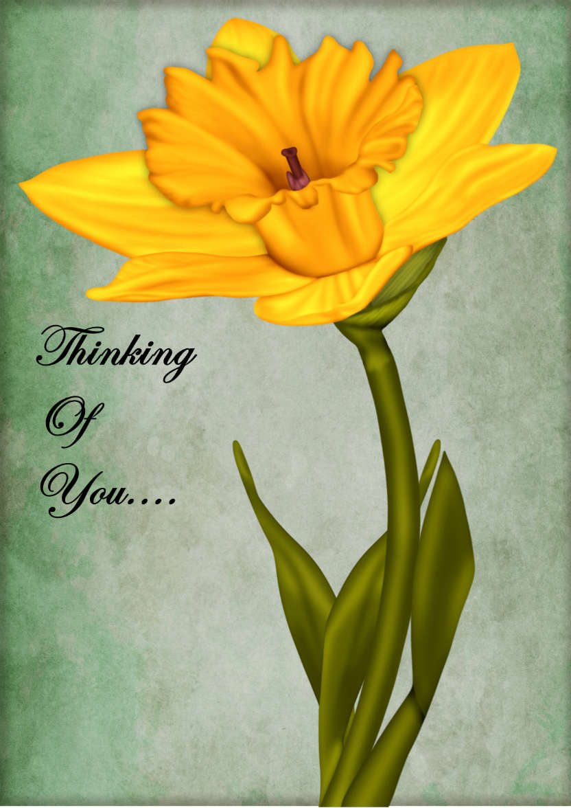 Thinking of You -  - card made with Crafty Bob's Card Creator