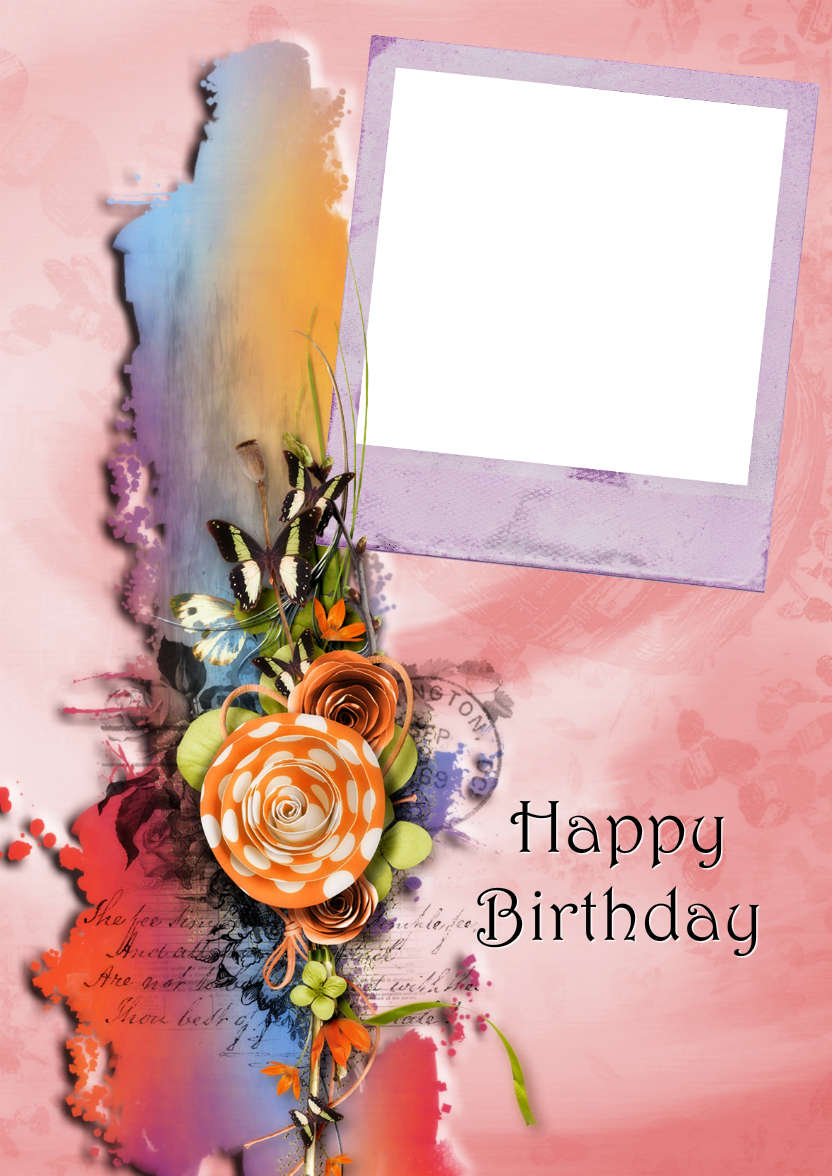 Butterfly Cluster - card made with Crafty Bob's Card Creator