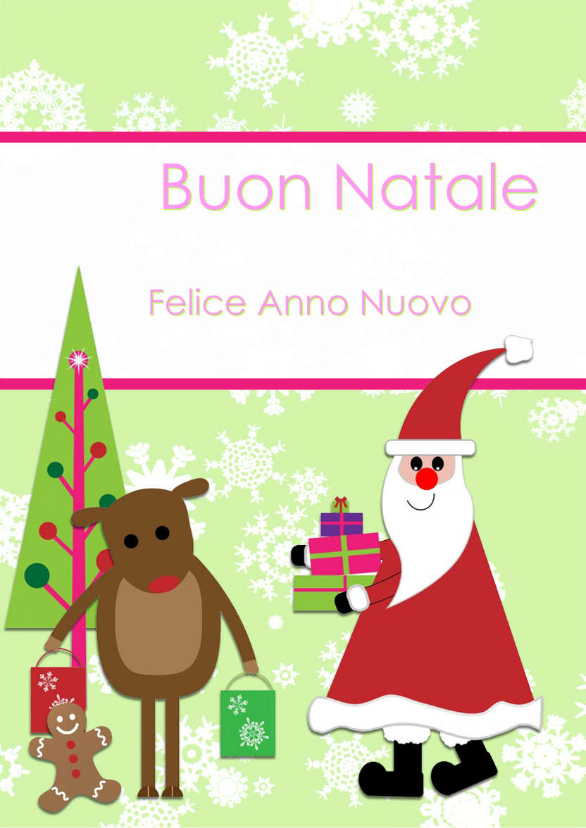 Christmas Friends - card made with Crafty Bob's Card Creator