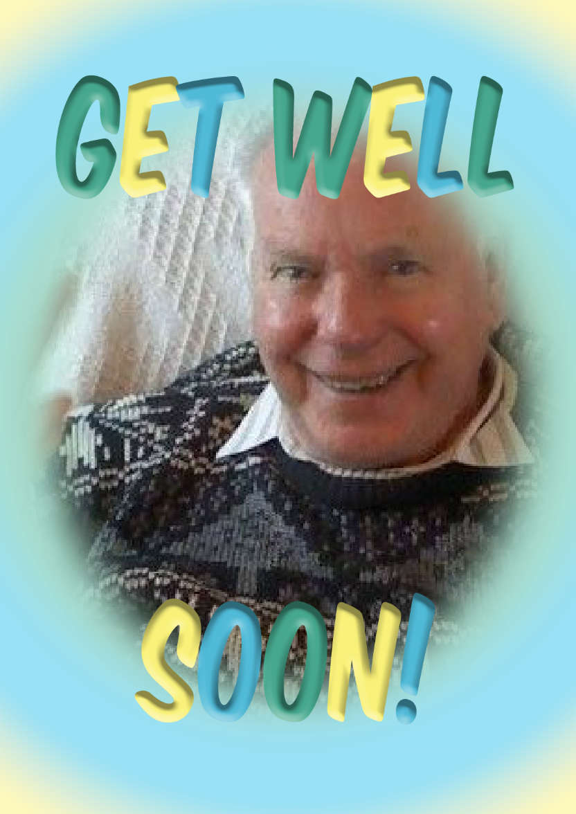 Get Well Soon Frame Photo Card - card made with Crafty Bob's Card Creator