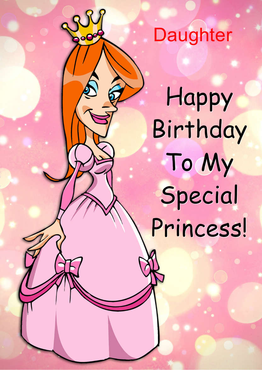 Special Princess - card made with Crafty Bob's Card Creator