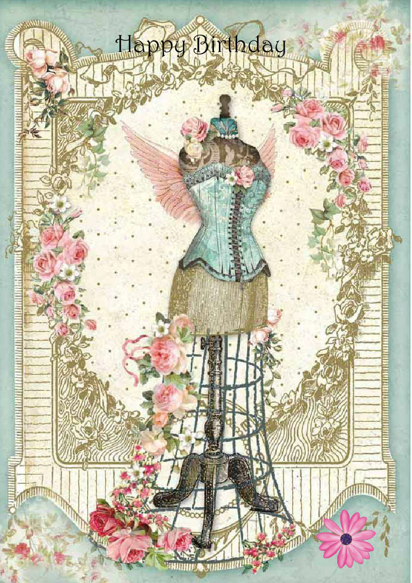 White Plain Background - card made with Crafty Bob's Card Creator
