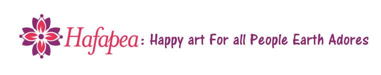 Hafapea: Happy Art for All People Earth Adores by Lisa Mayette