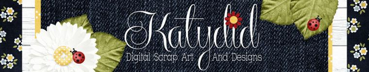 Katydid Scrap Art Designs