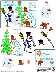 Snowman DNA