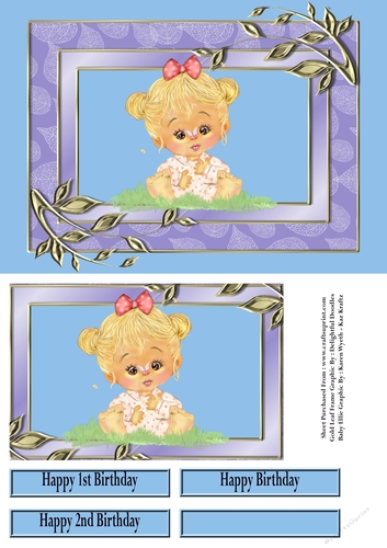 Baby Ellie and Butterfly