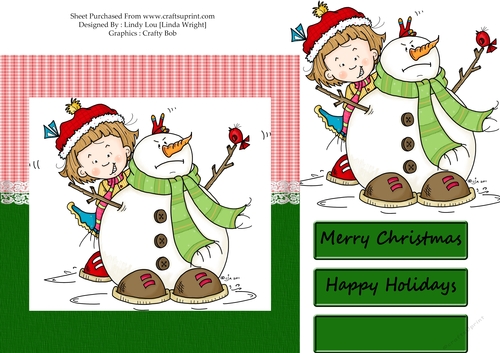 Sassy Sally Tricks The Snowman