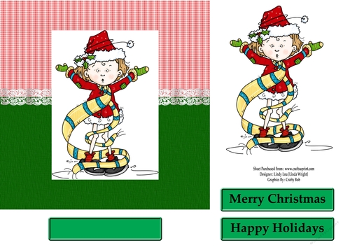 Tangled Up Christmas Caroler