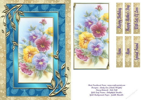 Pansies Birthday_Mothers Day