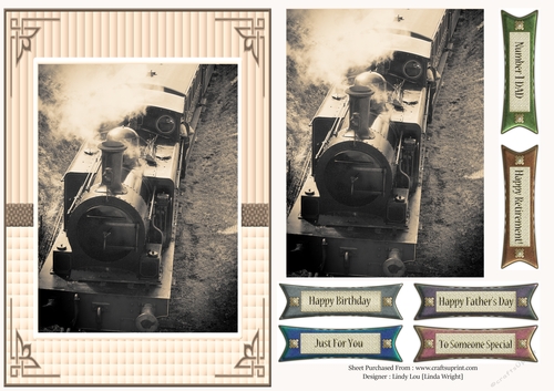 All Aboard The Old Steam Train