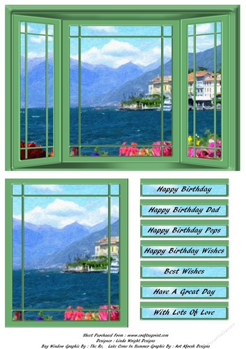 View From My Window 4 [Lake Como In Summer]
