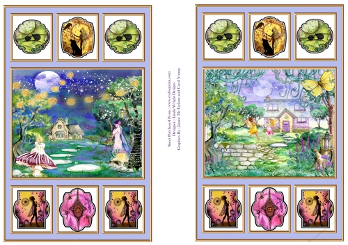 Enchanting Times 2 Two x A5 Quick Cards