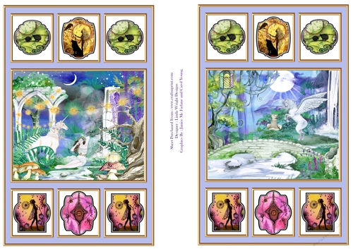 Enchanting Times 3 Two x A5 Quick Cards