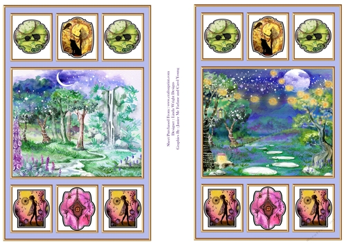 Enchanting Times 5 Two x A5 Quick Cards