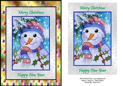 Cheerful Snowman