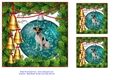 Christmas Baubles Card - Dog Series - No. 2