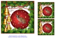 Christmas Baubles Card - Dog Series - No. 1
