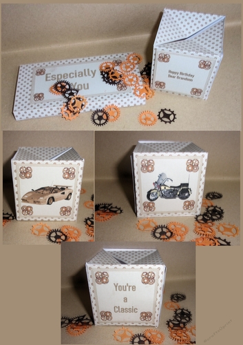 Youre a classic pop-up box card with matching sleeve and optional envelope.